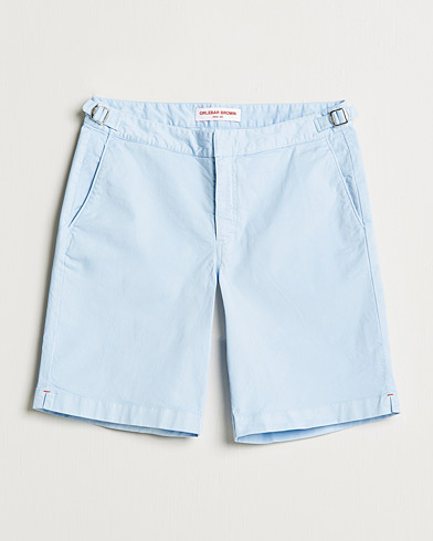 Mies | Shortsit | Orlebar Brown | Dane Cotton Twill Shorts Ice Blue