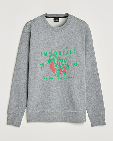 Mies | Best of British | PS Paul Smith | Immortale Organic Cotton Sweatshirt Grey