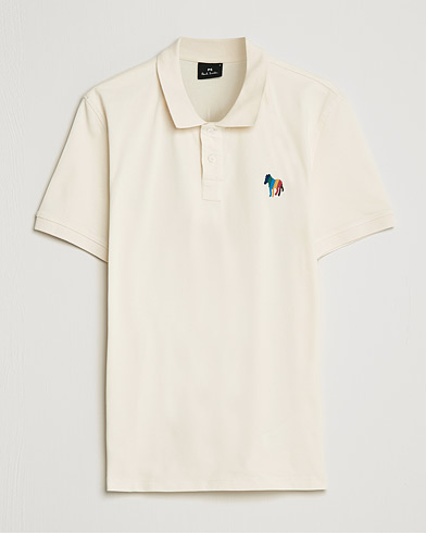 Mies | Best of British | PS Paul Smith | Regular Fit Zebra Polo Off White