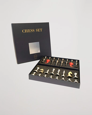 Mies | Tyylitietoiselle | Authentic Models | Chess Set Metal 