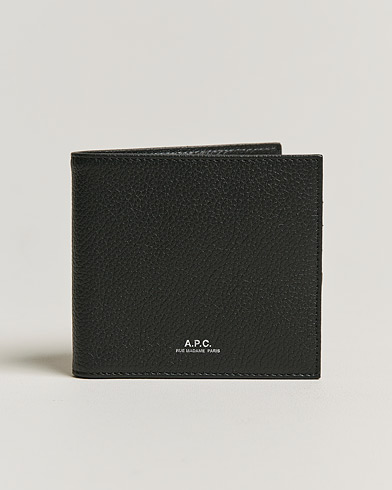 Mies | A.P.C. | A.P.C. | Grain Leather Wallet Black