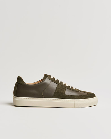 Mies | Sweyd | Sweyd | 0662 Calf/Suede Sneakers Moss