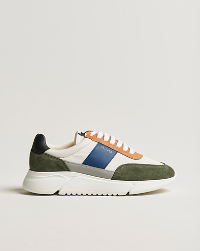 Mies | Mokkakengät | Axel Arigato | Genesis Vintage Runner Sneaker Cermino/Blue/Green