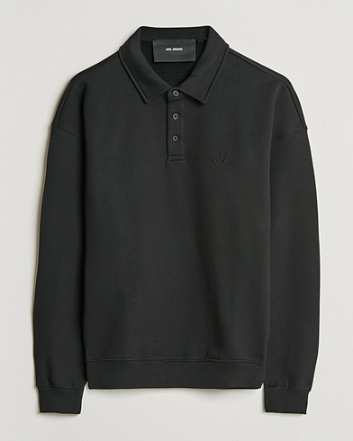 Mies |  | Axel Arigato | Signature Polo Sweatshirt Black