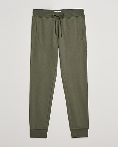 Mies | Rennot housut | Bread & Boxers | Loungewear Pants Army Green