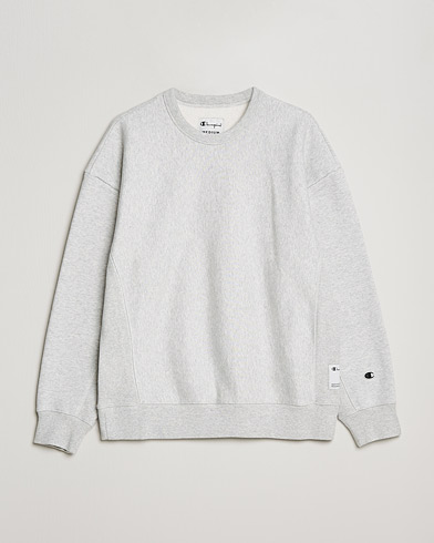 Mies | Harmaat collepuserot | Champion | Heritage Garment Dyed Sweatshirt Grey Melange
