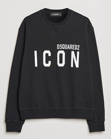 Mies | Dsquared2 | Dsquared2 | Icon Logo Sweatshirt  Black