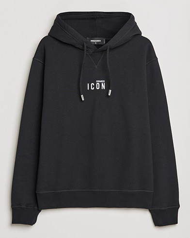 Mies | Dsquared2 | Dsquared2 | Icon small Logo Hoodie Black