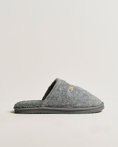 Mies | Preppy Authentic | GANT | Tamaware Terry Slippers Grey