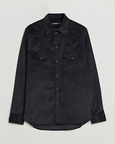 Mies |  | J.Lindeberg | Tarp Cord Western Overshirt Black