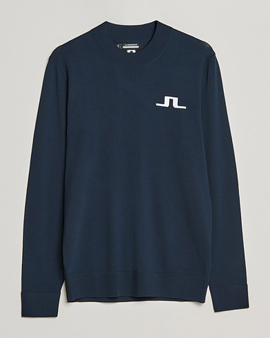 Mies | Puserot | J.Lindeberg | Gus Knitted Golf Sweater Navy