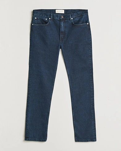 Mies |  | Jeanerica | TM005 Tapered Jeans Blue Black