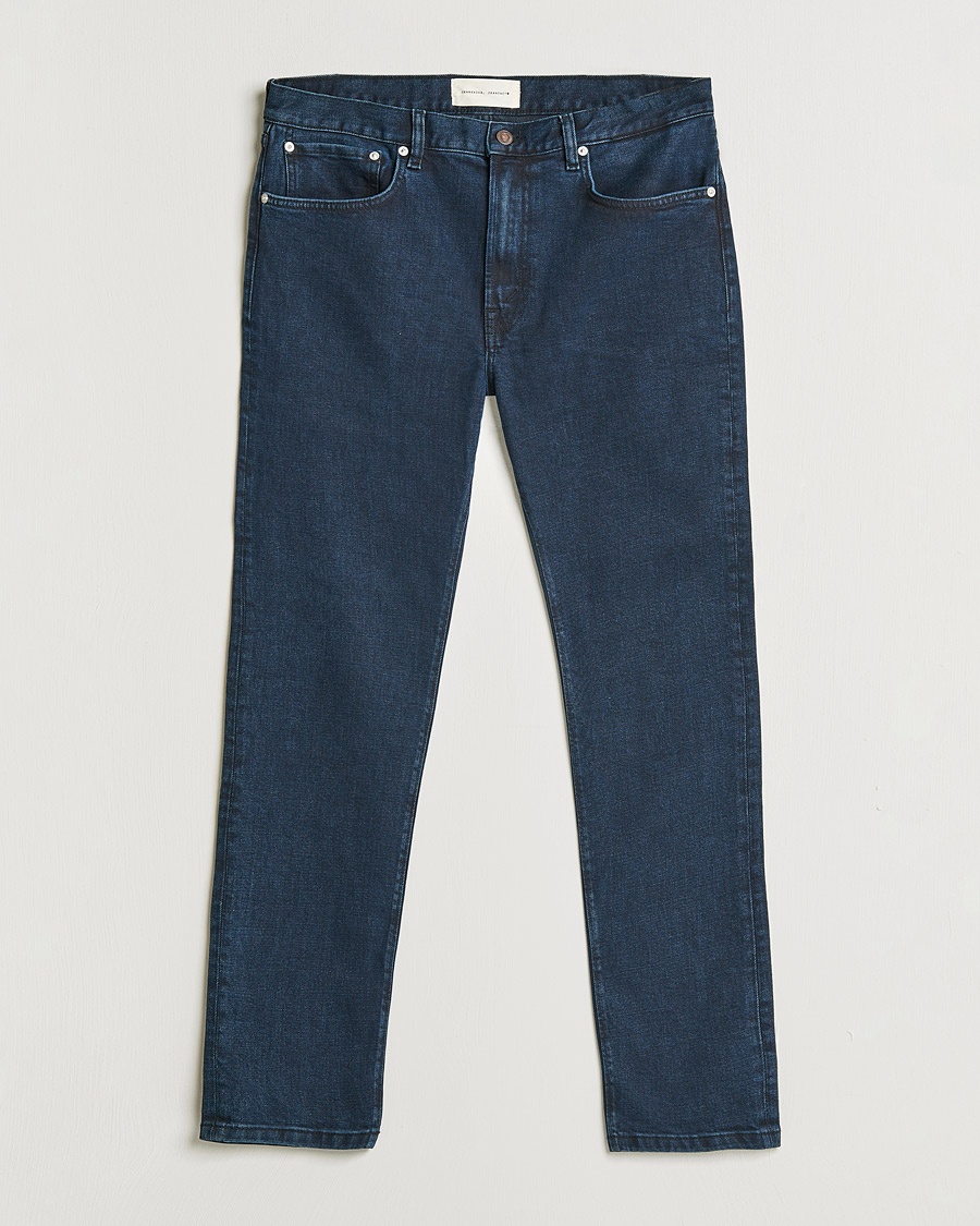 Jeanerica TM005 Tapered Jeans Blue Black – Sininen