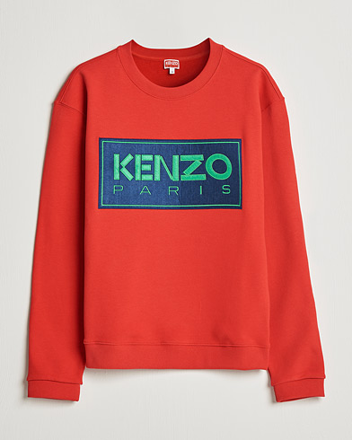 Mies | KENZO | KENZO | Paris Classic Crew Neck Sweatshirt Medium Red