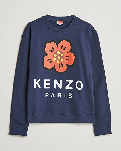 Mies | KENZO | KENZO | Logo Classic Sweatshirt Midnight Blue