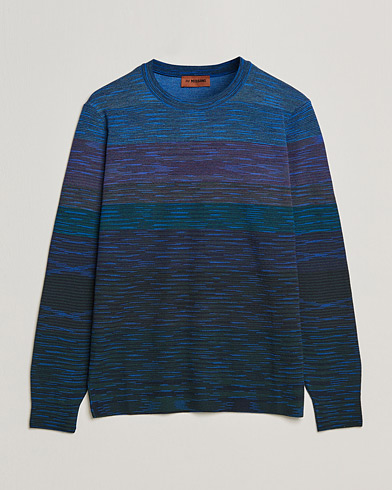 Mies | Missoni | Missoni | Striped Wool Sweater Navy/Purple