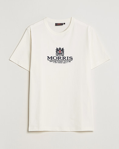 Mies |  | Morris | Trevor Logo T-shirt Off White