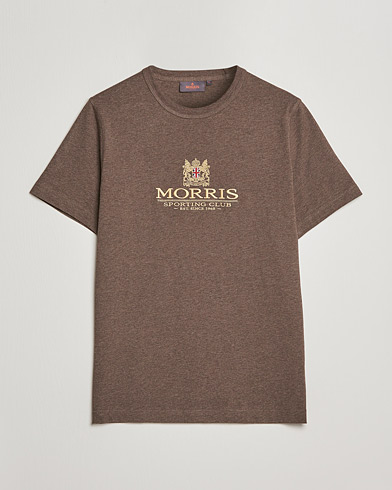 Mies |  | Morris | Trevor Logo T-shirt Brown
