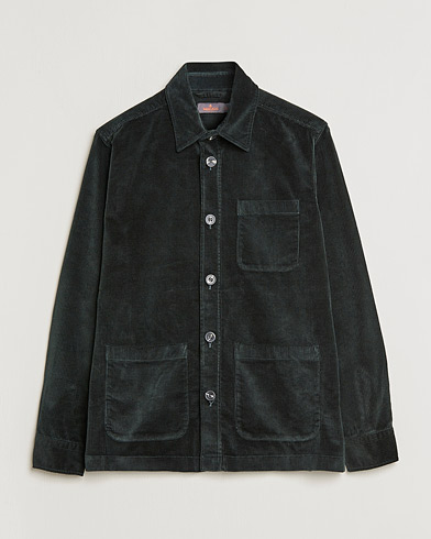 Mies | Morris | Morris | Heaton Corduroy Shirt Jacket Olive