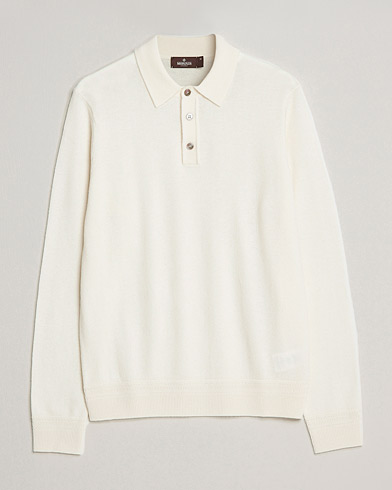 Mies | Puserot | Morris Heritage | Dalton Wool/Cashmere Polo Off White