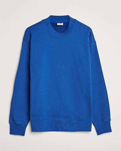 Mies |  | NN07 | Briggs Mock Neck Jersey Sweatshirt Cobolt Blue