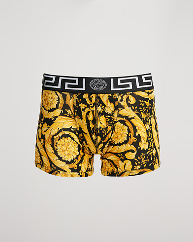 Mies |  | Versace | Barocco Print Boxer Black/Gold