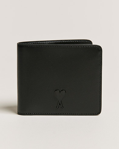 Mies | AMI | AMI | Tonal Heart Logo Wallet Black