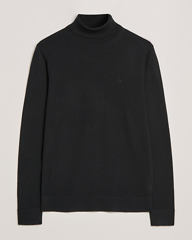 Mies | Puserot | Calvin Klein | Superior Wool Rollneck Black