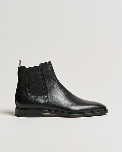 Mies |  | BOSS | Lisbon Leather Chelsea Boots Black