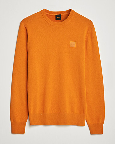 Mies | BOSS Casual | BOSS Casual | Kanovano Knitted Sweater Open Orange