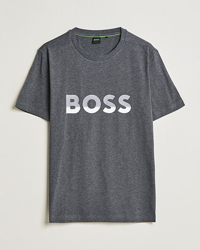 Mies |  | BOSS Athleisure | Logo Crew Neck T-Shirt Medium Grey