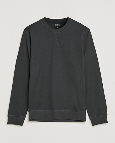 Mies |  | Sunspel | Active Sweatshirt Black