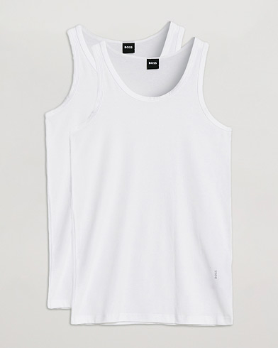 Mies | Wardrobe Basics | BOSS BLACK | 2-Pack Tank Top  White
