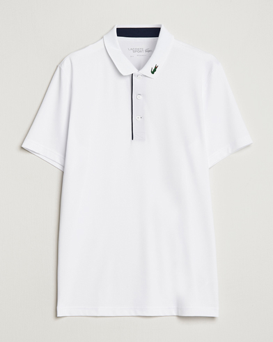 Mies | Lyhythihaiset pikeepaidat | Lacoste Sport | Jersey Golf Polo White/Navy