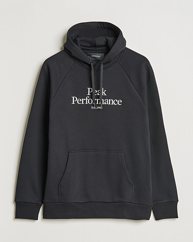 Mies |  | Peak Performance | Original Logo Hoodie Black