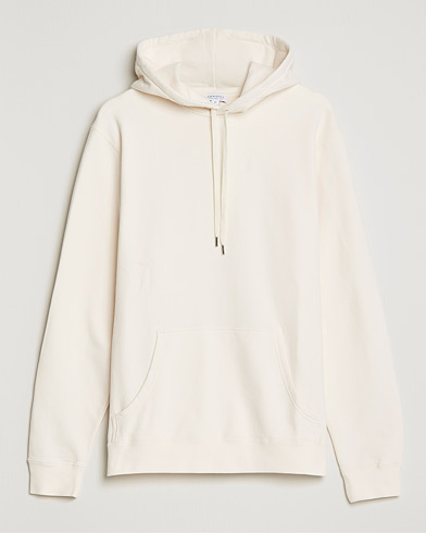 Mies | Hupparit | Sunspel | Loopback Hoodie Archive White
