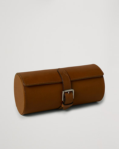 Mies | Ralph Lauren Holiday Gifting | Ralph Lauren Home | Toledo Leather Watch Case Saddle Brown