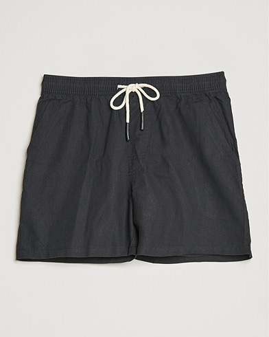 Mies | OAS | OAS | Linen Shorts Black