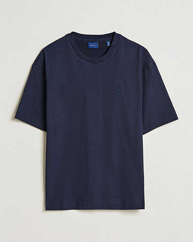 Mies | T-paidat | GANT | Icon Crew Neck T-shirt Evening Blue