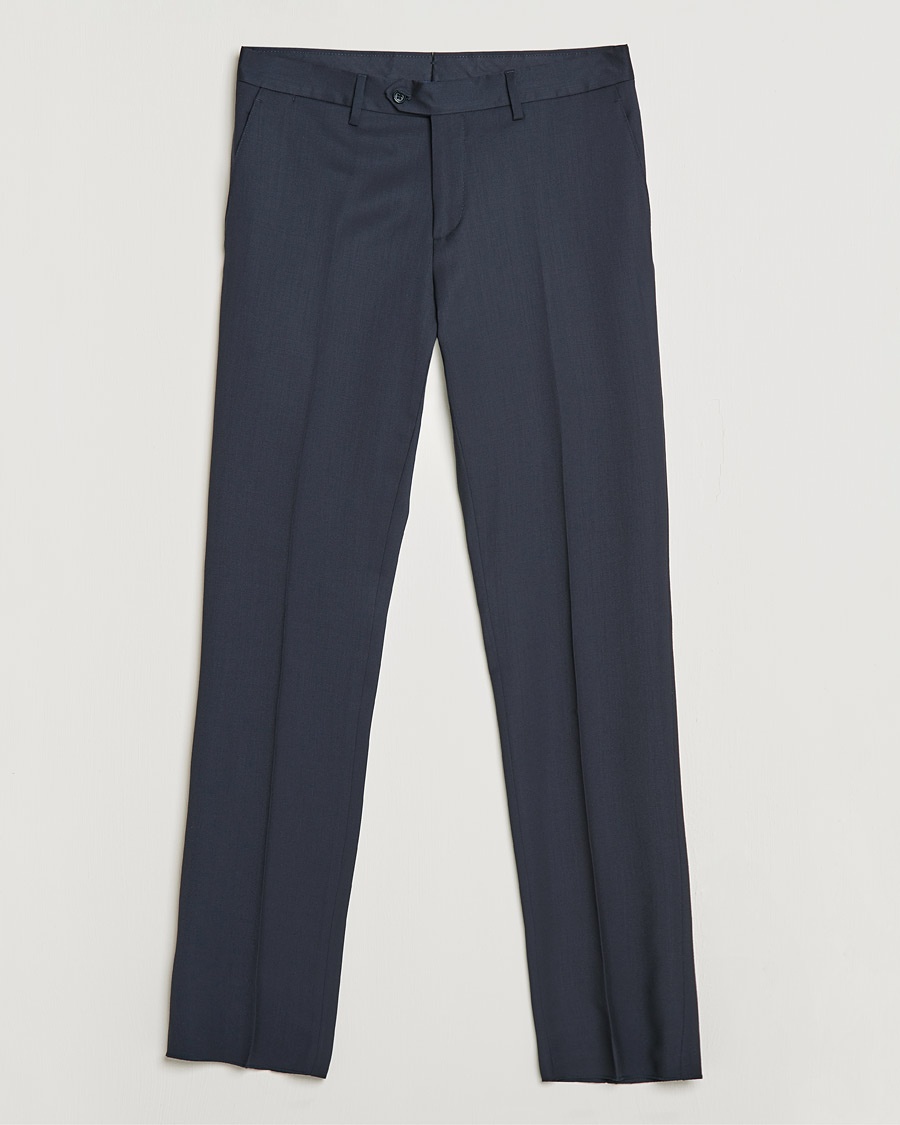 Lardini Wool Trousers Navy – Sininen