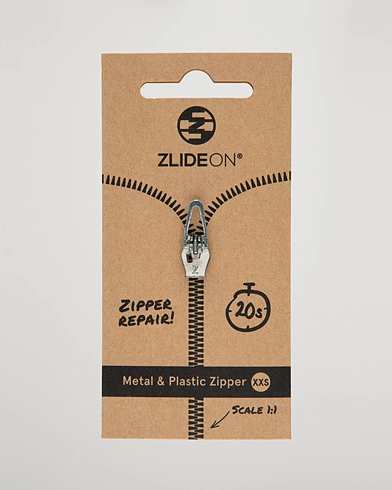  |  Normal  Plastic & Metal Zipper Silver XXS 