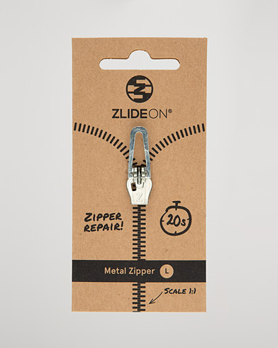 Mies | Vaatehuolto | ZlideOn | Normal Metal Zipper Silver L