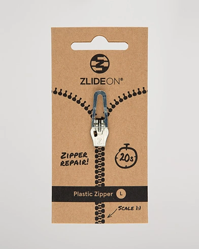 Mies | ZlideOn | ZlideOn | Normal Plastic Zipper Silver L