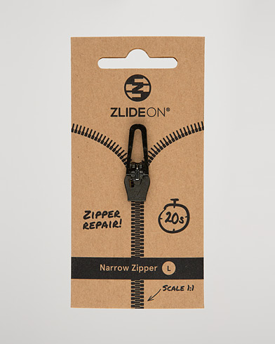 Mies | ZlideOn | ZlideOn | Narrow Zipper Black L