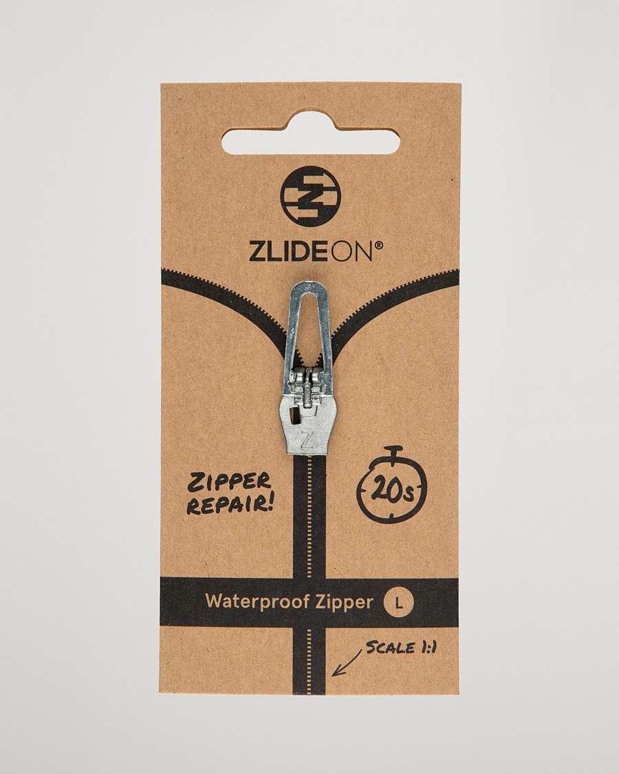 ZlideOn Waterproof Zipper Silver L – Hopea
