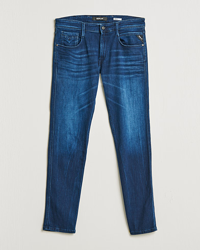 Mies |  | Replay | Anbass X-Lite Stretch Jeans Dark Blue