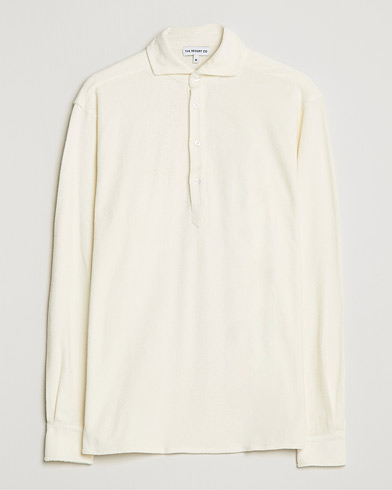 Mies |  | The Resort Co | Terry Popover Shirt White