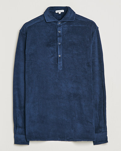 Mies | The Resort Co | The Resort Co | Terry Popover Shirt Navy