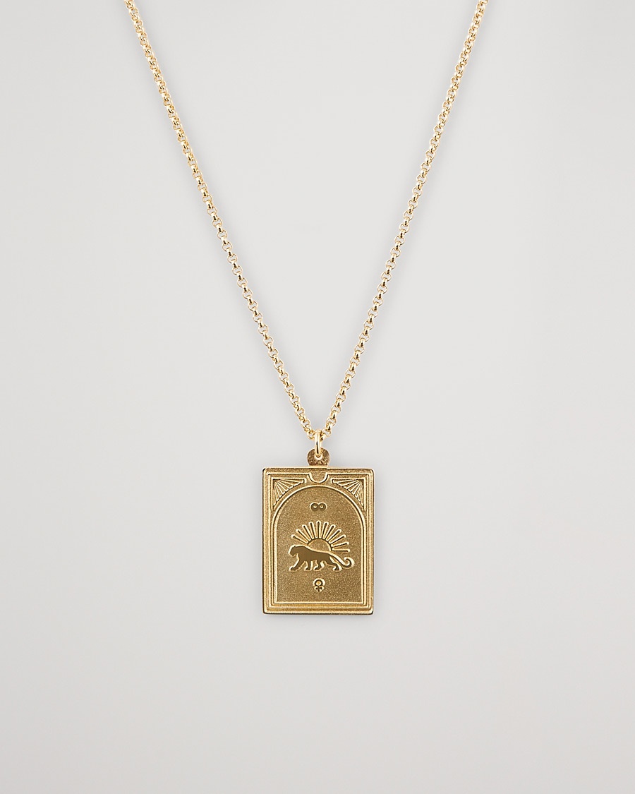 Tom Wood Tarot Strength Pendant Necklace Gold – Kulta