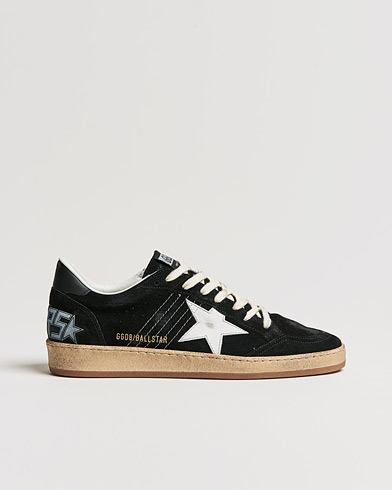 Mies | Mustat tennarit | Golden Goose Deluxe Brand | Ball Star Sneakers Black/White